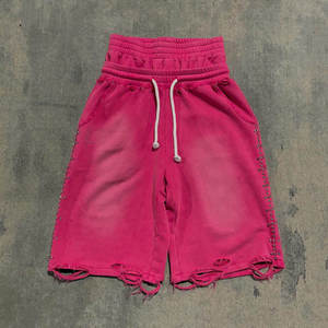 Pantalones Cortos Deportivos Holgados de Doble Cintura para Hombre, Estilo Casual de Verano, Venta al Por Mayor, Personalizables OEM - Product Image 4