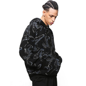 Sweat à capuche confortable pour homme, style streetwear, chaud et décontracté, idéal pour l'extérieur, en vente. - Product Image 5