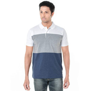 เสื้อโปโลผู้ชายทันสมัย 210 GSM ผ้าฝ้าย 100% น้ำหนักเบา ระบายอากาศได้ดี สไตล์ลำลองทันสมัย รับผลิตแบบ OEM แบรนด์ส่วนตัว จากโรงงานผู้ผลิต - Product Image 1