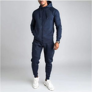 Ensemble de survêtements d'hiver pour hommes, personnalisables avec logo, service OEM de haute qualité, vente en gros, design exclusif, vêtements de sport vierges à prix abordable - Product Image 4