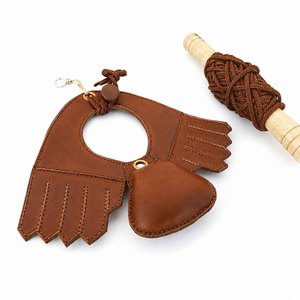 Kit d'entraînement de fauconnerie de luxe le plus vendu, prêt à être expédié, leurres légers en cuir de vachette pour la chasse DANZY SPORTS - Product Image 2