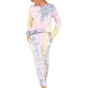 Chándal Tie Dye transpirable y antibacteriano de la mejor calidad para mujer, top de tendencia, muy solicitado, recién llegado. - Product Image 1