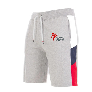 Men Plain 100% Cotton Fleece Sweat Shorts New Fashion Athletic Custom Man Casual Fleece Short With Side <b>Strips</b> Men Sweat Short - Product Image 1