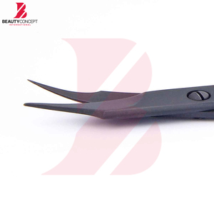 Tijeras Profesionales para Cutículas, Color Negro Mate, Acero Inoxidable, Cuchilla Afilada de Precisión, Removedor de Piel Muerta, Herramienta de Manicura - Product Image 4