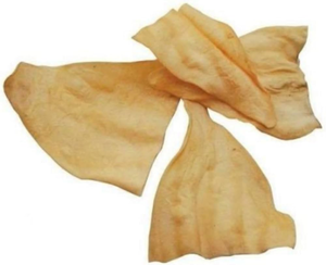 Oreilles de buffle et d'âne séchées 100% naturelles et énergétiques pour chiens, friandises de qualité supérieure pour animaux de compagnie, provenant de l'artisanat naturel indien. - Product Image 1