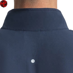 Vestes coupe-vent personnalisées pour hommes, fermeture éclair, imperméables, pour la course à pied, le golf, le VTT, avec capuche, légères, coupe-vent - Product Image 3