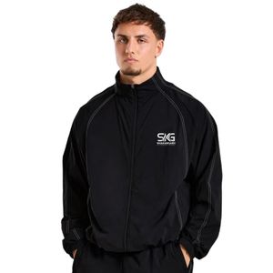 <b>Men</b> <b>Track</b> <b>Jacket</b> Lightweight Full Zip Sports <b>Jacket</b> for Running Training Gym Fitness Outdoor Exercise Athletic Casual Wear - Product Image 1