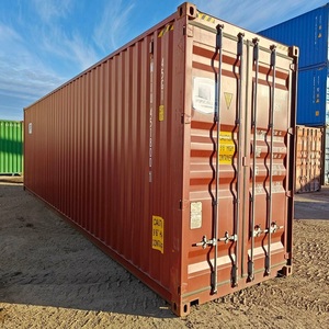 Conteneur maritime de 40 pieds, neuf et d'occasion, économique et durable, solution de stockage en acier pour le transport de marchandises, la logistique et le commerce. - Product Image 1