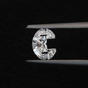 Nuevo Diamante Cultivado en Laboratorio con Certificación IGI de 1 Quilate, Corte Fantasía en Forma de C, para la Elaboración de Colgantes a Bajo Precio, Luxira Export - Product Image 4