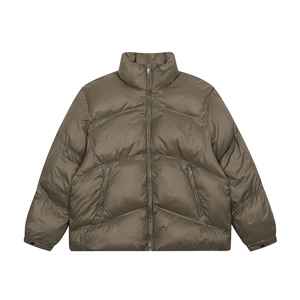 LUXE ATTIRE INDUSTRY Veste d'hiver matelassée imperméable pour homme de haute qualité avec col en fourrure, matériau durable, style streetwear - Product Image 4