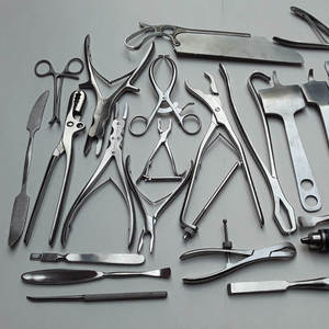 Scie à os et perceuse chirurgicale rétractable, instruments chirurgicaux, ensemble de 29 pièces, qualité supérieure, alimentation manuelle par Dentavex - Product Image 1