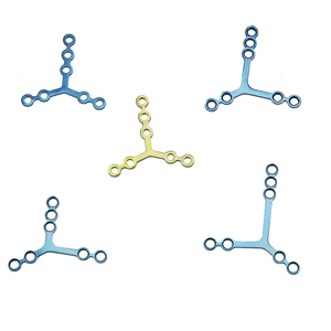 Placa Maxilofacial L4 de 1mm de Espesor para Fracturas Maxilofaciales, Instrumentos de Mahfooz Instruments - Product Image 4