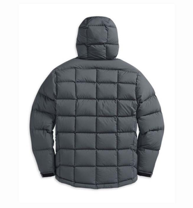 Chaqueta Acolchada con Capucha para Hombre – Chaqueta Aislante con Capucha Ajustable, Diseño Cálido y Resistente al Viento, Logotipo Personalizado - Product Image 2