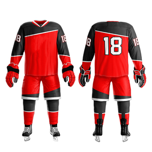 Custom Ice Hockey Premium <b>Athletic</b> Wear Supplier Ice Hockey Club Performance Uniform Factory Custom Ice Hockey Sports Outfit - Product Image 6