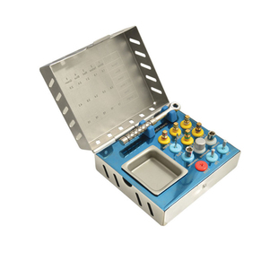 Coffret d'instruments chirurgicaux pour implants dentaires avec outils et composants d'implantologie, kit d'outils d'implantologie orale - Product Image 2
