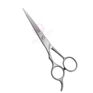 Tijeras Profesionales de Acero Inoxidable de 6 Pulgadas para Cortar el Cabello con Apoyo para los Dedos, para Barberos, Salones y Uso Doméstico - Product Image 1