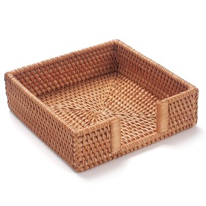 Porta Servilletas Rústico de Madera de Mango con Bordes Tallados, Venta al Por Mayor - Product Image 3