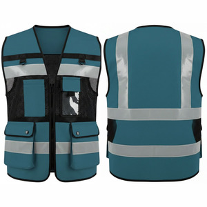 Chaleco de Trabajo para Hombre, Hecho en Fábrica, Personalizable, Resistente al Viento, Transpirable, Ecológico, Talla Grande, Multibolsillos, Informal, para Exteriores - Product Image 1