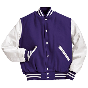 Chaqueta Varsity de Mezclilla y Lana, Estilo Urbano, con Mangas de Forro Polar, Bordado Personalizado, Transpirable, de Secado Rápido, Estilo Vintage para Hombre/Mujer - Product Image 6