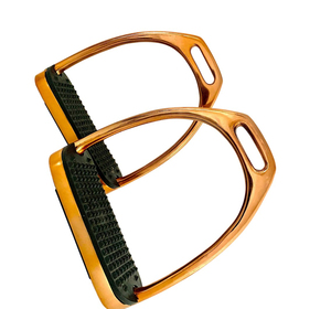 Nuevas estribas de equitación western personalizables y reutilizables, de hierro con base ancha cubierta de cuero, duraderas para animales grandes. - Product Image 4
