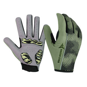 Gants de course Daizen Star à doigts entiers, en nylon PU respirant, antidérapants, avec fermeture auto-agrippante, unisexes, pour le cyclisme en plein air, le motocross - Product Image 2