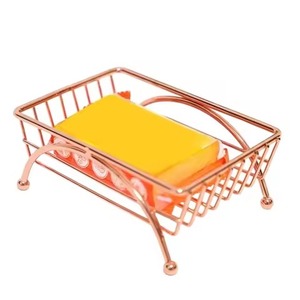 New <b>Cheap</b> Price Standard Design Oval Shape Decorative Soap Dish Prime Quality Stainless Steel Black Color Soap Dish And Stand - Product Image 5