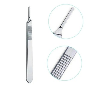REEAX ENTERPRISES 10pcs Stainless Steel Reusable Scalpel Handles & Blades Special Package for Eye Surgery Use - Product Image 3