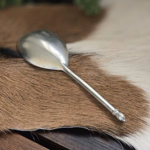 Modern Flatware Metal Spoon Set Lightweight Durable <b>Kitchen</b> Accessories - Product Image 1