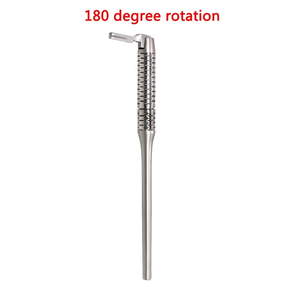 Mango ajustable para bisturí quirúrgico de acero inoxidable, longitud 15 cm, rotación de 180 grados, herramienta para implantes orales - Product Image 2