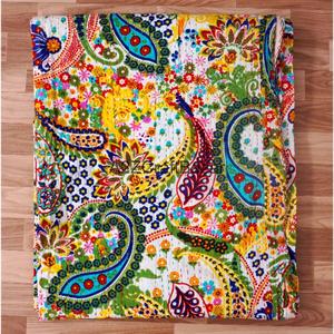 Juego de Edredón Kantha de Algodón Orgánico Hecho a Mano, Reversible, Ecológico, Estilo Vintage, para Todas las Estaciones, Color Personalizado, Edredón para Hotel y Hogar - Product Image 5