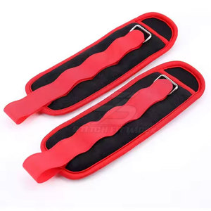 Sangles de cheville rembourrées pour l'entraînement en salle de sport, soutien robuste pour les exercices sur machine à câbles, ajustement confortable et réglable - Product Image 6