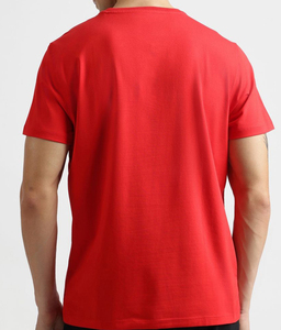 T-shirt en coton à col rond pour homme, coupe classique, uni, décontracté, à manches courtes, idéal pour la gym, l'entraînement et la mode, pour le marché mondial. - Product Image 2