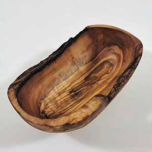 Bol rustique en bois d'olivier, petit bol fait main en bois naturel, cadeau pour la maison ou à offrir. - Product Image 4