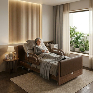Lit médical électrique réglable en métal - Lit d'hôpital pour les soins à domicile et la chambre des patients - Product Image 5