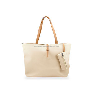 Classic Top Handle Tote Stylish Women Satchel <b>Handbag</b> with Zipper Closure Waterproof for Work Daily Use Wholesale Made Pakistan - Product Image 5