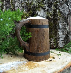 Excellent Quality Handmade Natural Wooden Mug Eco Friendly Reusable <b>Drinkware</b> for Coffee Tea and Beer Available For Sale - Product Image 6