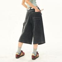 Shorts de Mezclilla Personalizados para Mujer, Shorts de Mezclilla Holgados para Mujer, Shorts de Jean