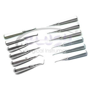 Kit de Elevadores Dentales Manuales de Calidad Premium, Grado Médico, Reutilizables y Ecológicos, Certificados CE por Blush Surgical - Product Image 4