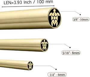 Custom Brass Mosaic Pin Turtle Pattern Industrial Grade Knife DIY Supplies Custom Logo OEM ODM Bulk High Quality 3-Year Warranty - Product Image 3