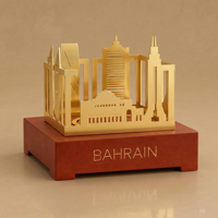 Brûleur à encens Mubkhar Bakhoor Skyline du Moyen-Orient, personnalisé, brûleur à encens arabe, décoration d'intérieur, cadeau islamique, brûleur de luxe, vente chaude
