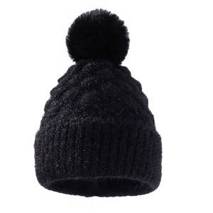 Gorro Clásico de Lana para Hombre y Mujer, Gorro de Punto Grueso y Cálido, Ideal para el Frío del Invierno, Viajes y Uso al Aire Libre - Product Image 1