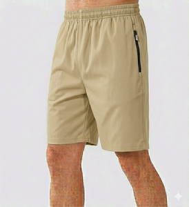 2026 High Quality Men's <b>Shorts</b> with pockets Front Canvas Fabric Quick Dry Breathable Drawstring Closure Custom Casual Summer - Product Image 5