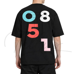 ผู้ผลิตเสื้อยืดผู้ชายมืออาชีพ - เสื้อยืดคอกลมทรงโอเวอร์ไซส์ขายดีที่สุด ผ้าฝ้ายฟลีซ 100% แห้งเร็ว ระบายอากาศได้ดี - Product Image 3