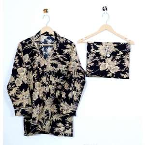 Pijamas de Mujer Estampadas a Mano de la India al por Mayor - Conjunto Premium de Algodón Puro 100% para Primavera/Verano - Product Image 3