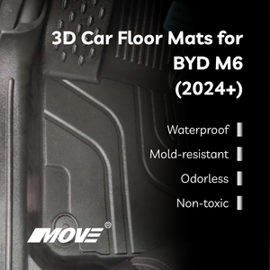 Tapis de voiture en TPE OEM de haute qualité sur mesure tapis de véhicule 7 places durable et antidérapant tous temps pour BYD M6 2024 + - Product Image 6