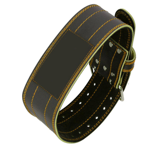 Ceinture de musculation en cuir robuste pour l'haltérophilie, la musculation, les squats et le soutien du bas du dos - Product Image 2