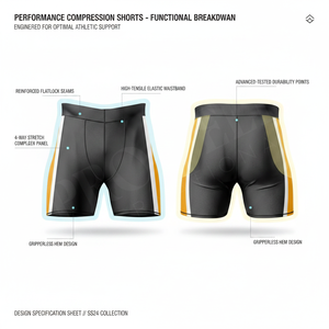 Pantalones Cortos de Compresión de Alto Rendimiento para Hombre, Deportivos, para Correr, Gimnasio, Fitness, Transpirables, de Secado Rápido, Elásticos, para MMA, Personalizados - Product Image 2