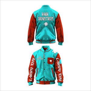 เสื้อแจ็คเก็ตฤดูหนาวผู้ชาย Letterman ผลิตในปากีสถาน คอตั้ง โลโก้ด้านหน้า คุณภาพสูง ระบายอากาศได้ดี เป็นมิตรกับสิ่งแวดล้อม กำลังเป็นที่นิยม ขายดี - Product Image 5