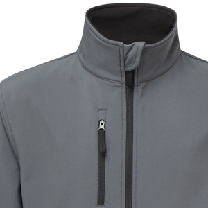 Veste Softshell Personnalisée 2025 pour Hommes XXL, Col Montant, Résistante à l'Eau et au Vent, Fermeture Éclair, Vêtement d'Hiver Décontracté pour Randonnée en Plein Air - Product Image 3