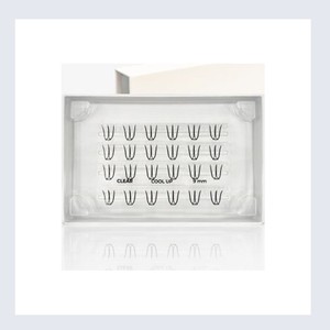 Extensions de cils coréennes Olrio sans colle, cils individuels, pack unique PLUS transparents courts, 2 types, choisissez 1 extension de cils UV - Product Image 6